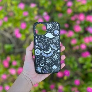 Casetify Black and White Celestial Phone Case